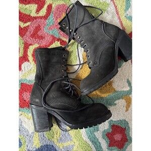 Y2K Guess vintage leather whimsygoth biker grunge festival retro cosplay boots 6